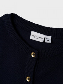 NAME IT Kort Strik Cardigan Valma Navy Blazer